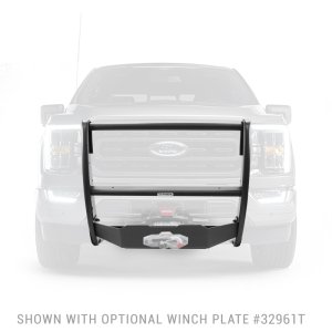Ford F-150 Grille Guard - Front - Go Rhino - 3100 Series StepGuard - Textured Black - `18-`20